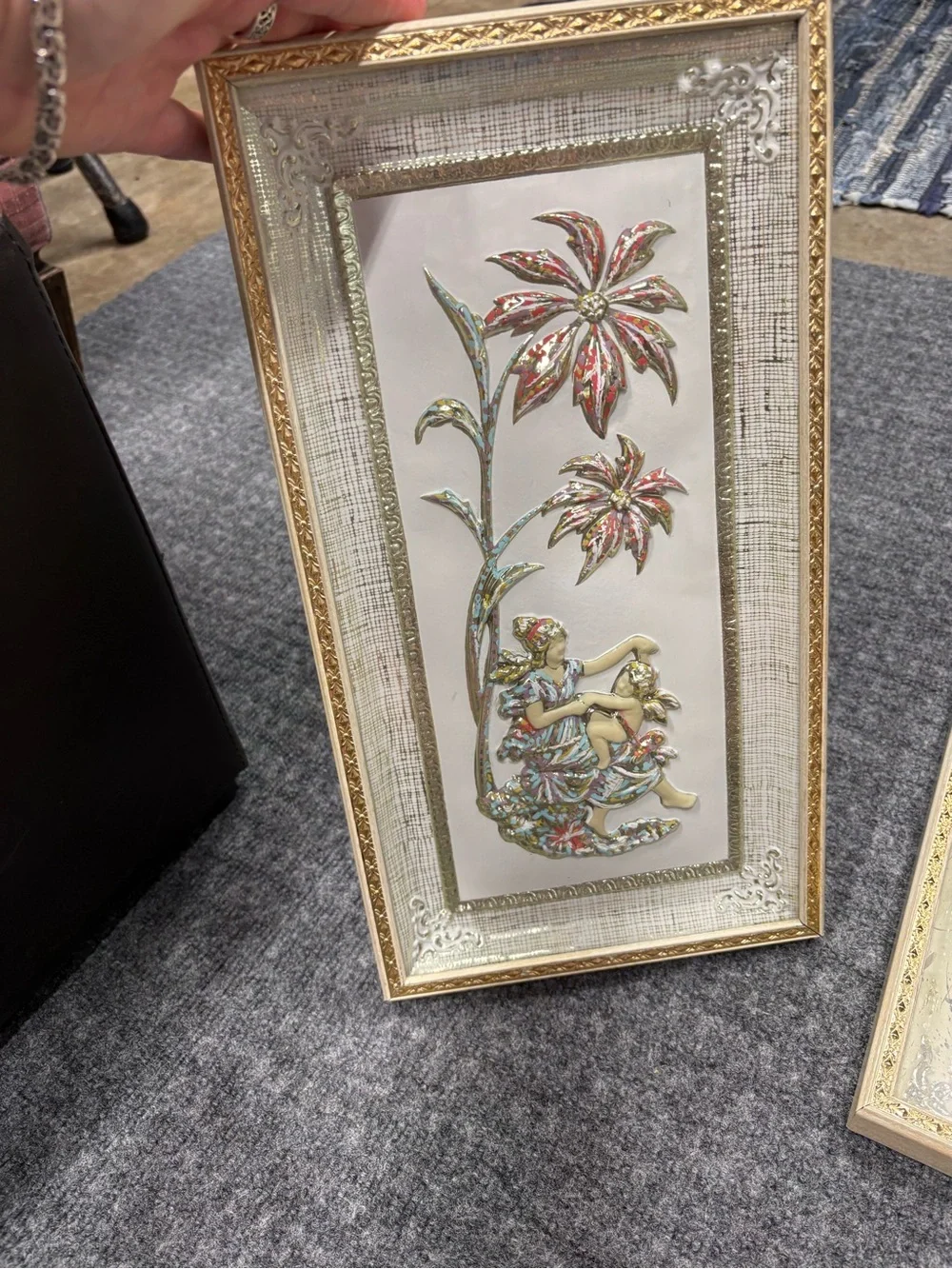 Ornate MCM Four Seasons by Metalart  3D Wall Art Vintage